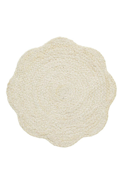 Tablett Ø38cm - Ekdal - Offwhite
