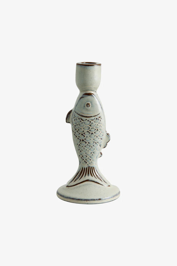 Ljusstake - 20cm - Fisk