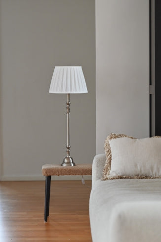 Lampfot - 64cm - Antiksilver