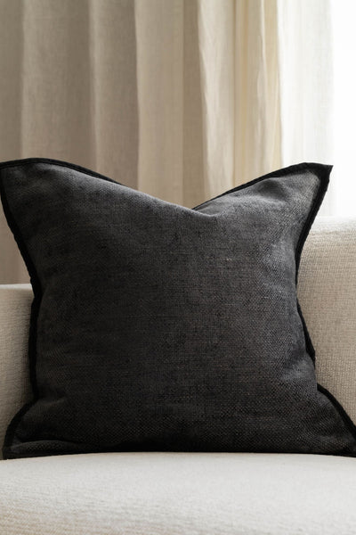 Kuddfodral 65x65cm - Imani - Soft Black