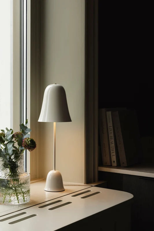 Bordslampa - Blåklockan 16 - Elfenbensvit