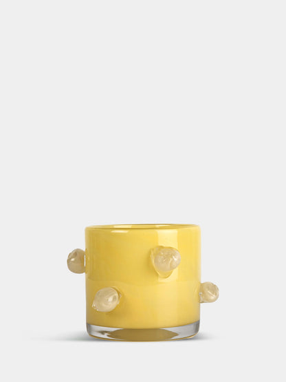 Ljuslykta Arlo XS - Gul/Beige