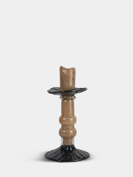 Ljusstake Lara S - Beige/svart