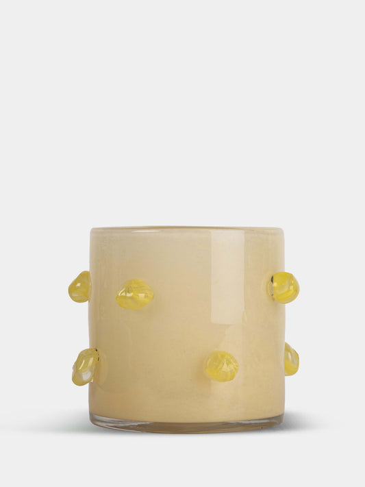 Ljuslykta Arlo M - Gul/Beige