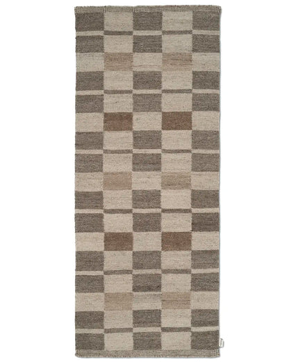 Gångmatta 80x250cm - Rutvik - Brun