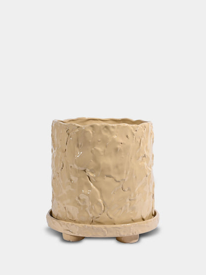 Kruka Muddy L - Beige