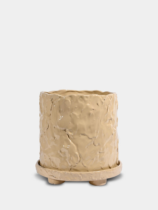 Kruka Muddy L - Beige