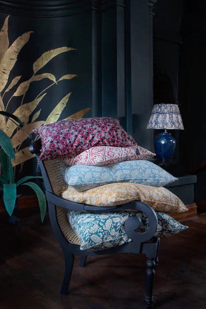 Kuddfodral 50x50cm - Jodhpur - Denim Blue