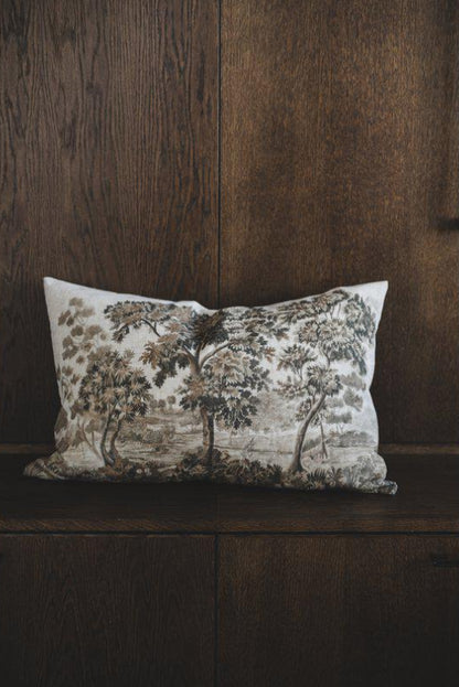 Kuddfodral 40x60cm - Landscape - Beige