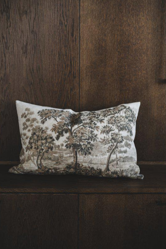 Kuddfodral 40x60cm - Landscape - Beige
