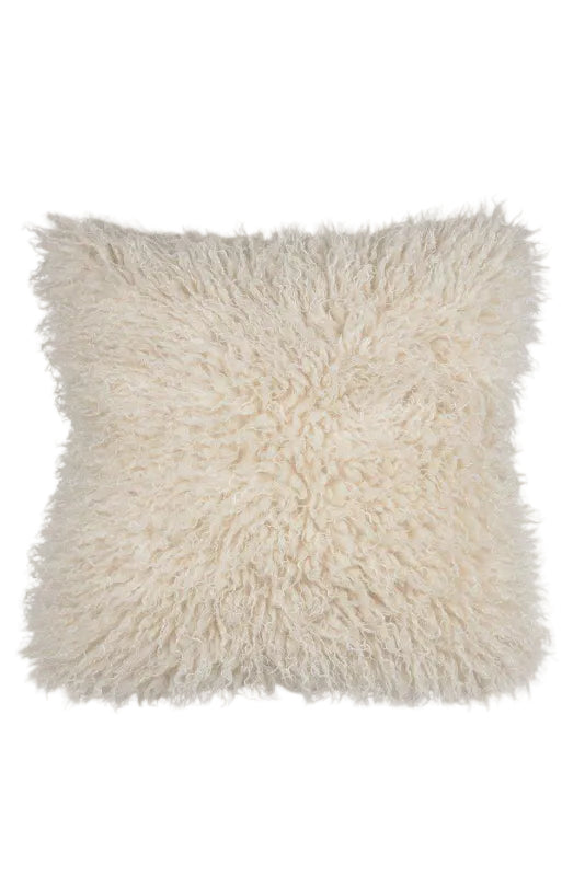 Kuddfodral 48x48cm - Curly - Offwhite