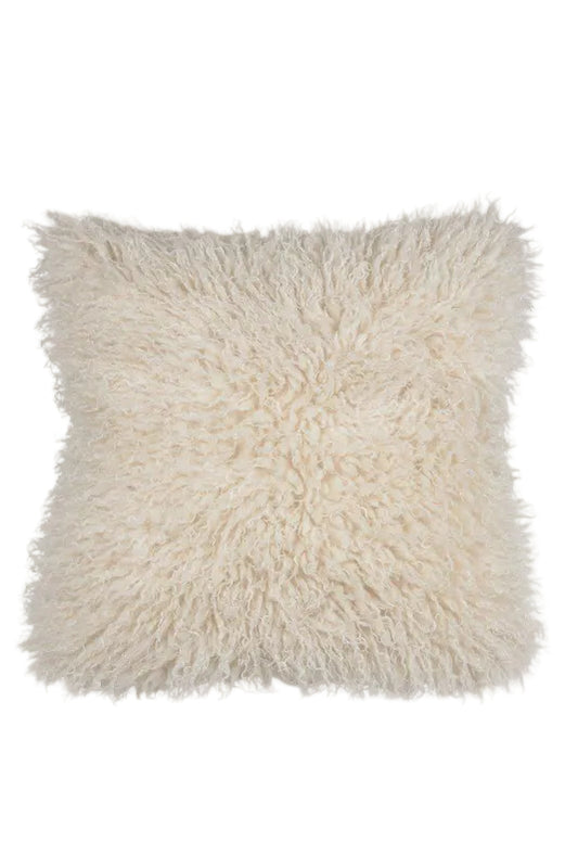Kuddfodral 48x48cm - Curly - Offwhite