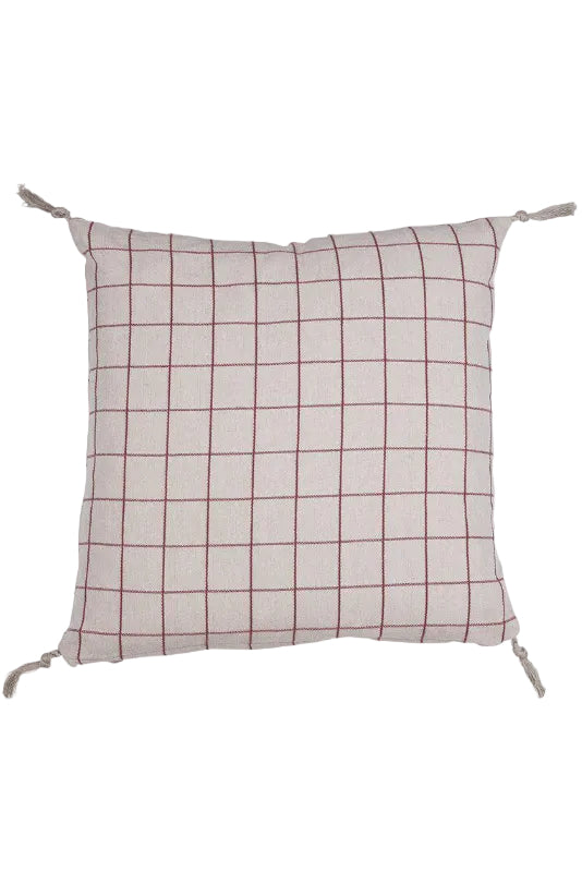 Kuddfodral 45x45cm - Axel - Röd