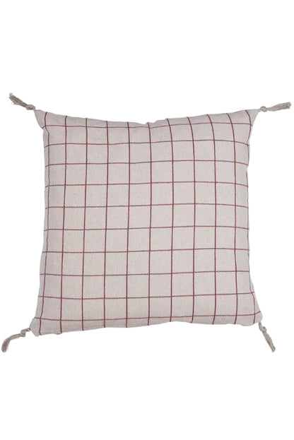Kuddfodral 45x45cm - Axel - Röd