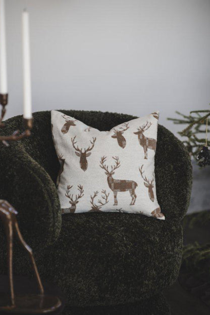 Kuddfodral 50x50cm - Sonka - Rost/Offwhite
