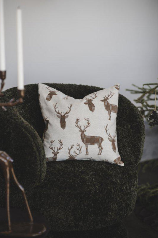 Kuddfodral 50x50cm - Sonka - Rost/Offwhite