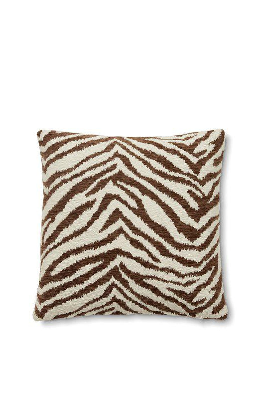 Kuddfodral 50x50cm - Zira - Brun/Offwhite