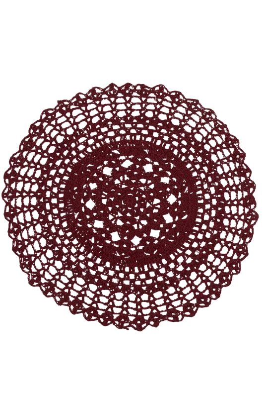 Tablett Ø38cm - Britta - Röd