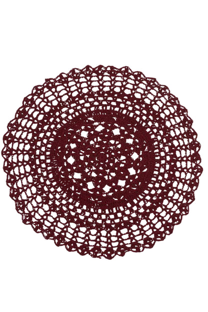 Tablett Ø38cm - Britta - Röd