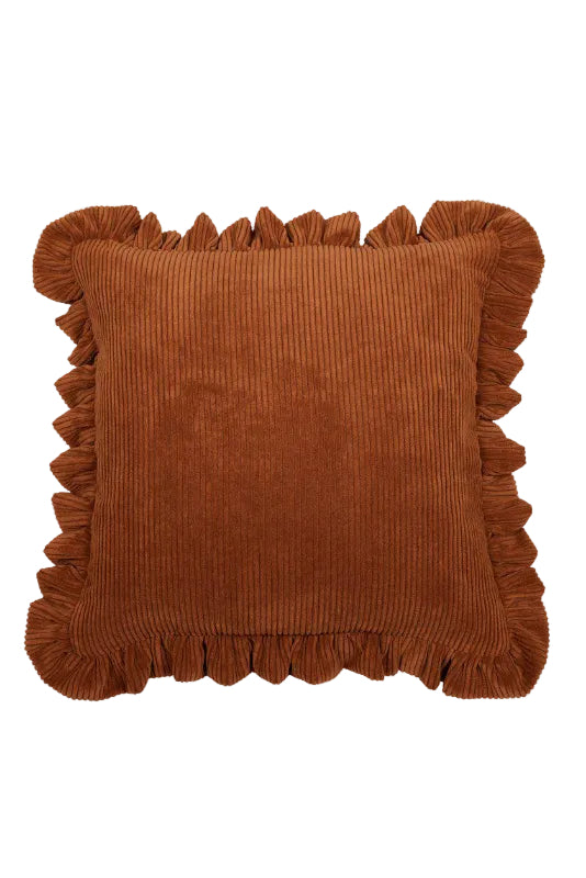 Kuddfodral 45x45cm - Owen - Volang - Rost