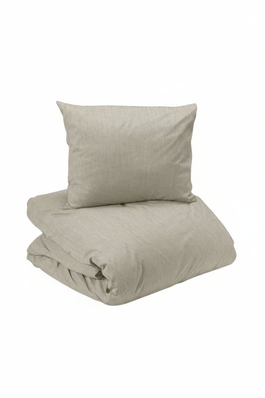 Bäddset 2-del - Enkel - Elton - Beige