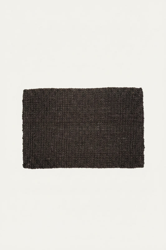 Dörrmatta Jute - Svart - 60x90cm - Julia