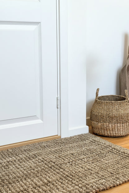 Dörrmatta Jute - Natural grey - 60x90cm - Julia