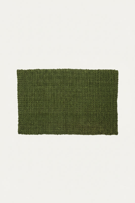 Dörrmatta Jute - Dark Green - 60x90cm - Julia