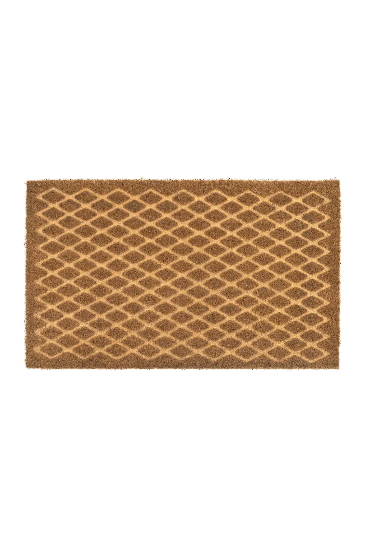 Dörrmatta 45x75cm - Coir - Embossed Grid