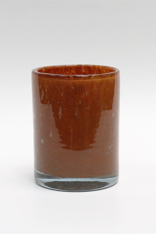 Lykta UNIK Cylinder 13cm Orange