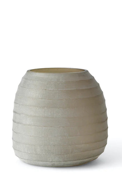 Vas 25x24cm - Organic - Sand