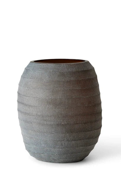 Vas 27x20cm - Organic - Smoke