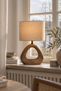 Lampfot 36cm - 407 - Ljusbrun