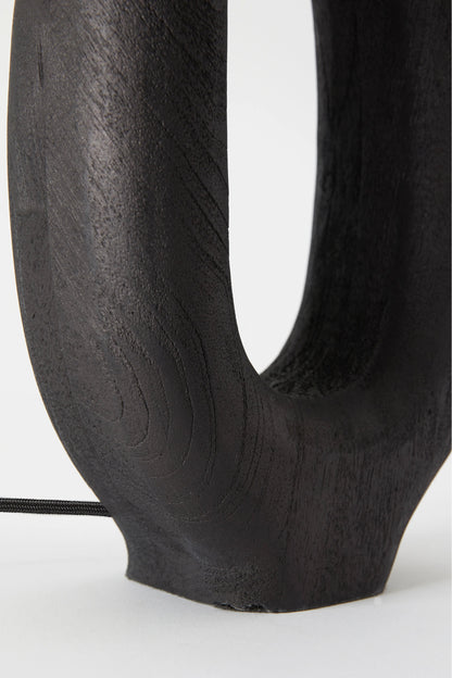 Lampfot 40cm - 408 - Svart