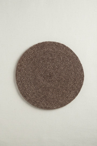 Tablett Ø38cm - Jute - Brun/Natur - Ella