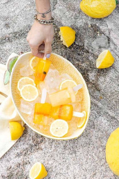 Skål Lemon L - Gul