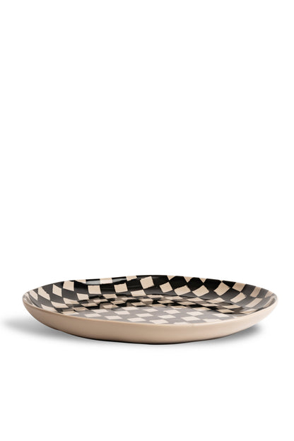 Serveringsfat Lexi - Svart & Beige