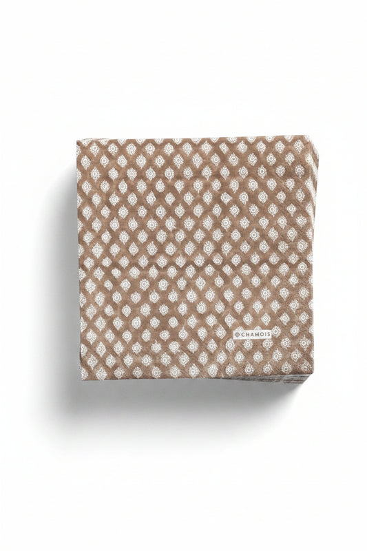 Servetter 50-pack - Medallion - Ljusbrun