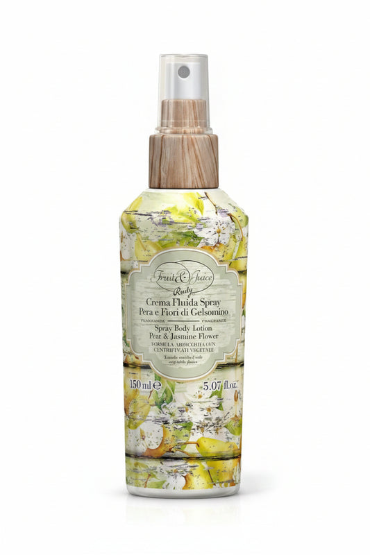 Body Lotion Spray 150ml - Pear and Jasmine