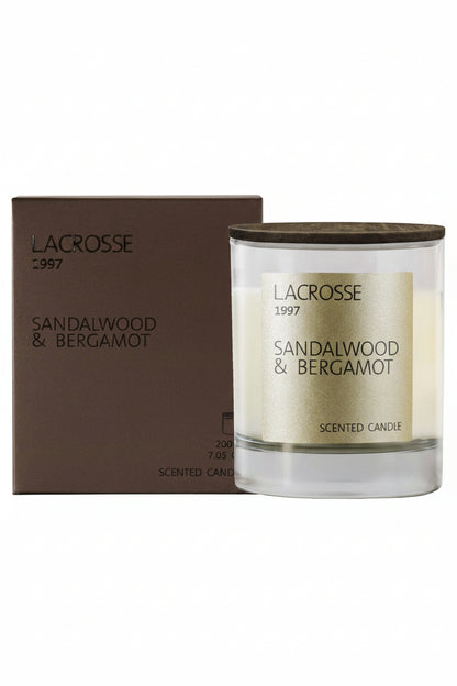 Doftljus - Lacrosse - Sandalwood & Bergamot