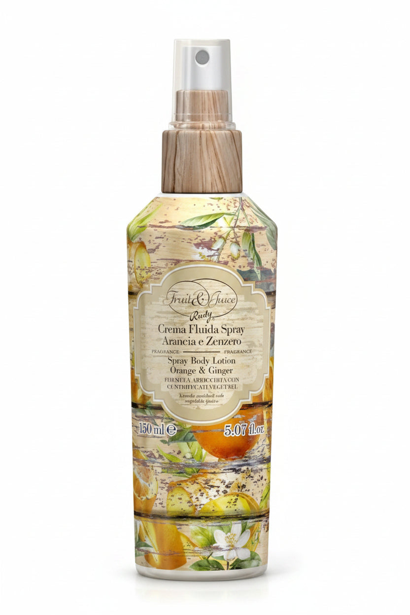 Body Lotion Spray 150ml - Orange and Ginger