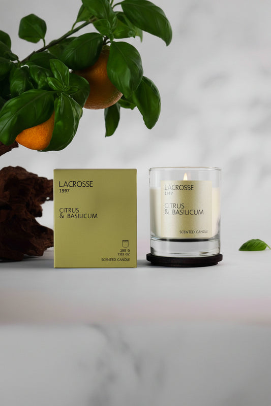 Doftljus - Lacrosse - Citrus & Basilicum