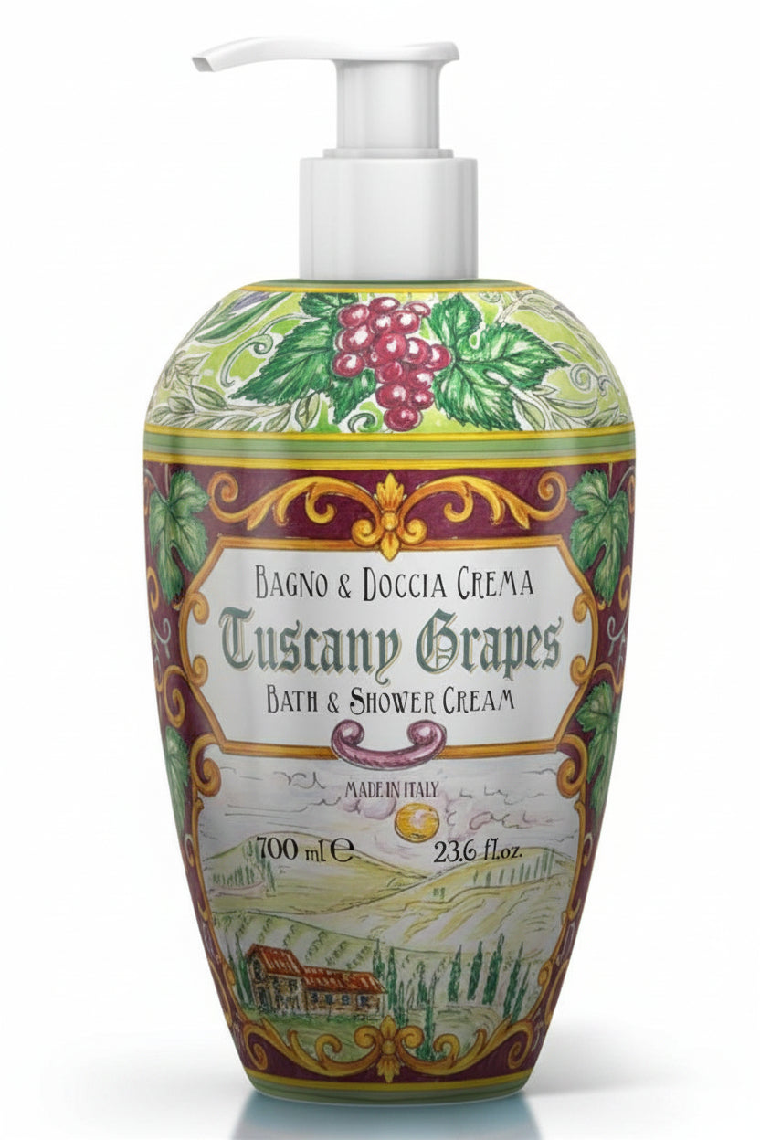 Bath And Shower Gel 700ml - Tuscany Grapes