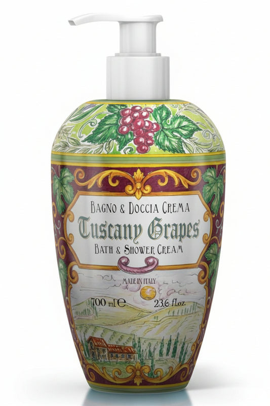 Bath And Shower Gel 700ml - Tuscany Grapes
