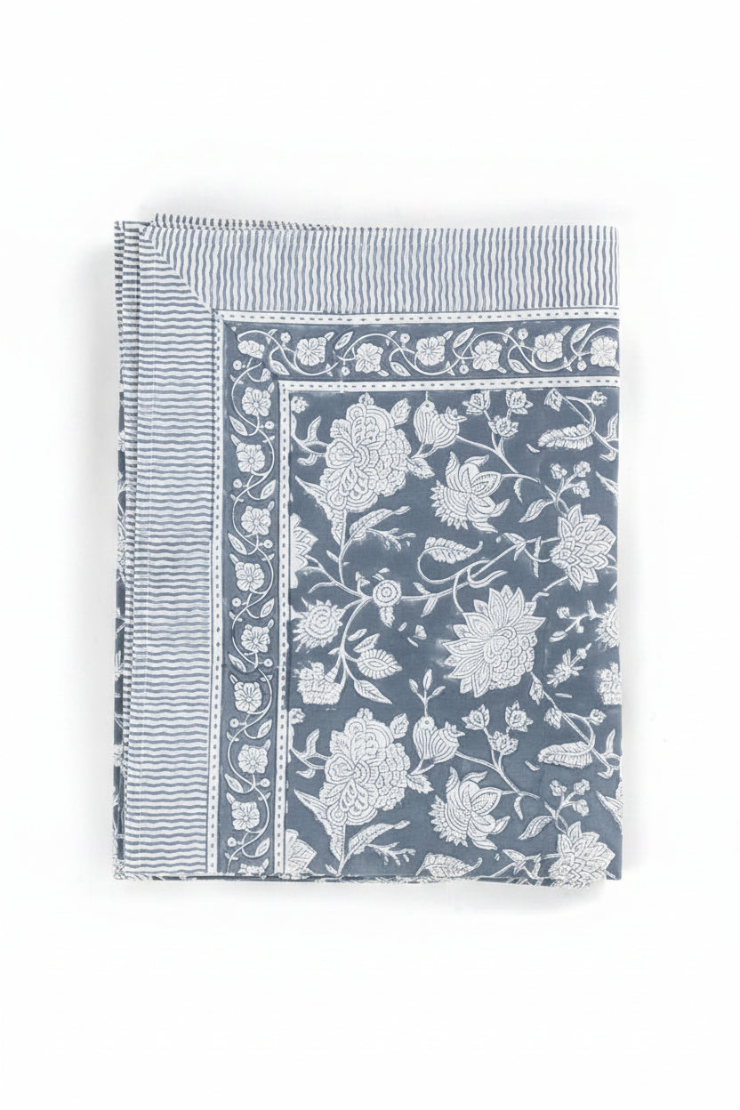 Duk 150x230cm - Indian Rose - Blå