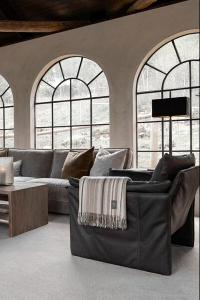 Kuddfodral 60x60cm - Gabby - Cognac