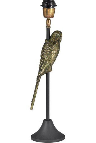 Lampfot 48cm - Parrot - Antikmässing