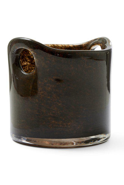 Ljuslykta 12cm - Buco - Brun