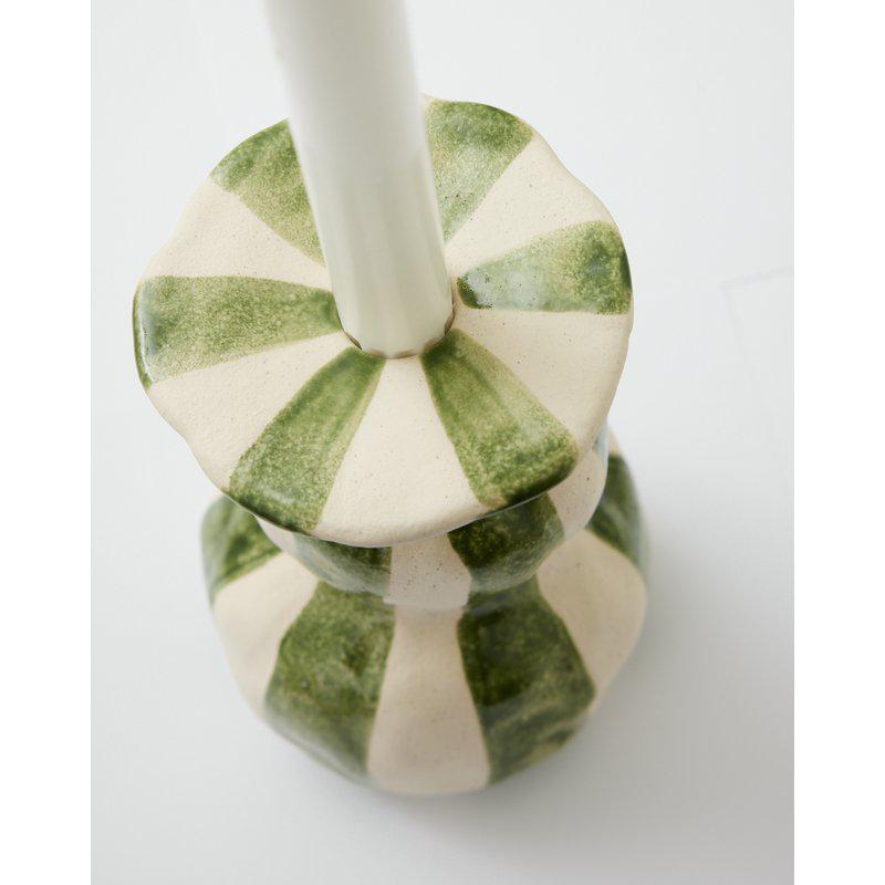 Ljusstake 16cm - Raia - Grön