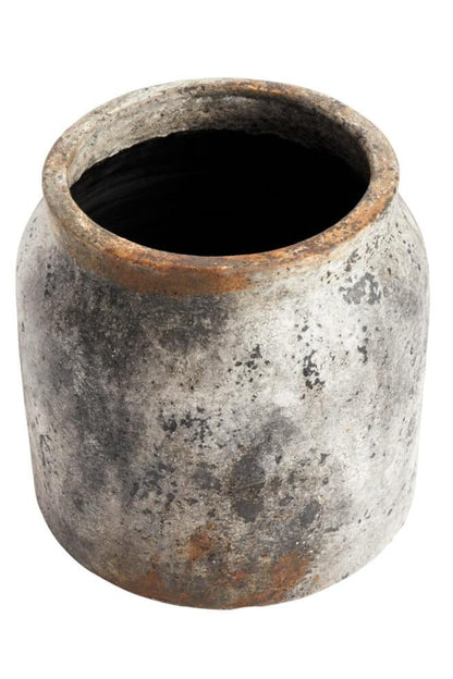 Urna 28x28cm - Echo - Rostgrå